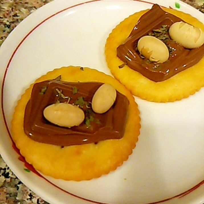 福豆のミントチョコリッツ